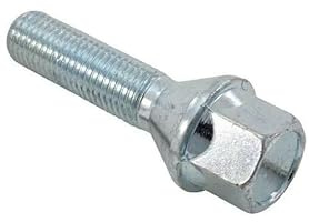 20 Radschrauben M12x1,25 Radbolzen Kegel Kegelbund SW17 60° Längenauswahl M12 1,25 (M12x1,25x28mm)