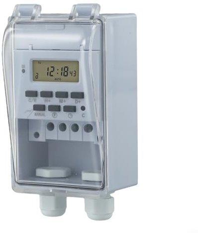 Minuteur numérique mural KG316T-F 220 V avec écran LCD