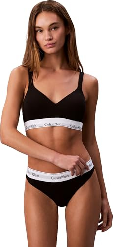 Calvin Klein Damen Bralette Lift mit Logobund