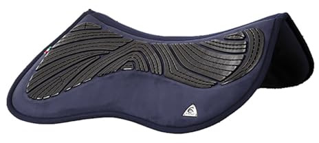 Acavallo Gel & Memory Foam Half Pad, Größe:L, Farbe:blau