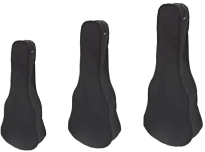 WWPMNQD Gitarrentasche 21/23/26 Zoll Gitarrentasche Schwarz Tragbarer Softcase Monolayer-Tasche Einzelner Schulterrucksack Gepolstert for 21/23 26(23 inch)