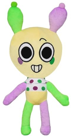 Dandy's World Plush Toy Game Figure Shelly/Shrimpo/Pebble/Astro/Sunflower/Gourdy/Poppy Stuffed Animal Doll Cute Soft Plushies Pillow for Dandy's World Fans