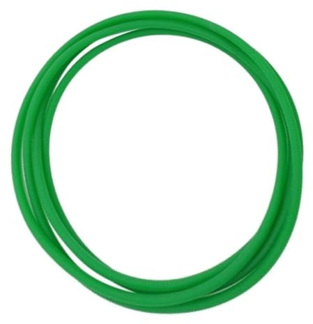Correa de transmisión de repuesto for rodillos de entrenamiento de bicicleta, perímetro de 5 mm x 185 cm, compatible con rodillos de entrenamiento(Green)
