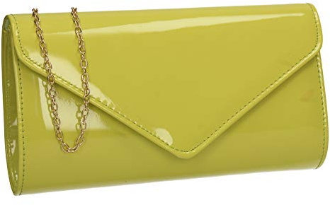 SwankySwans Damen Alisa Clutch, Einheitsgröße, gelb, One Size