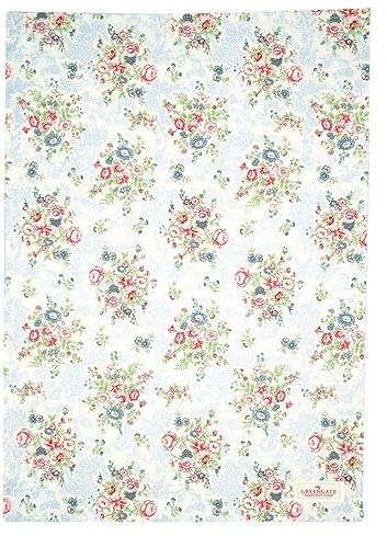 GreenGate Tea Towel Ailis White