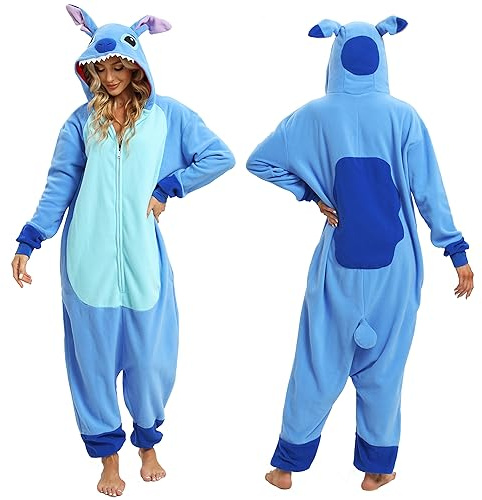 LBJR Combinaison Unisexe Adulte Pyjama Animal Cosplay Deguisement Kigurumi