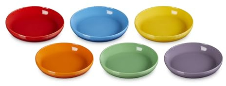LE CREUSET Stoneware Coupe Set of 6 Pasta Bowls