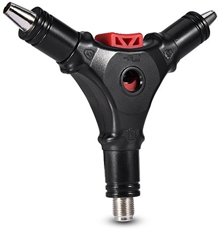 RG59 RG6 Conector Coaxial Cable Stripper F Cabeza Herramienta de compresi¡§?n coaxial Conectores de cables Accesorios de soporte