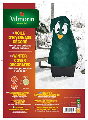 VOILE HIVERNAGE 110X90 CM DECORE SAPIN VILMORIN