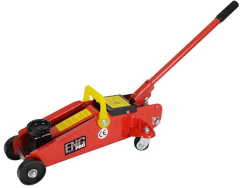 Cric Sollevatore Auto, Martinetto Idraulico a carrello 2 t - ENG PRO MA CC 2000