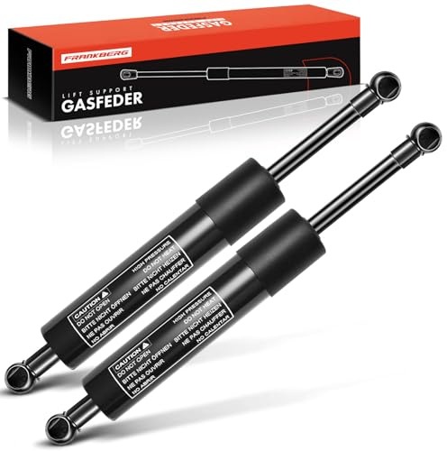 Frankberg 2x Gasfeder Dämpfer Heckklappe 30674494 | Kompatibel mit V70 II P80_, XC70 Cross Country 295, V70 II 285