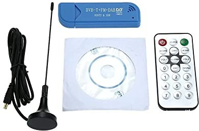 Fasizi Mini chiavetta USB 2.0 TV digitale portatile DVB-T + DAB + FM RTL2832U + R820T2 Supporto SDR sintonizzatore ricevitore