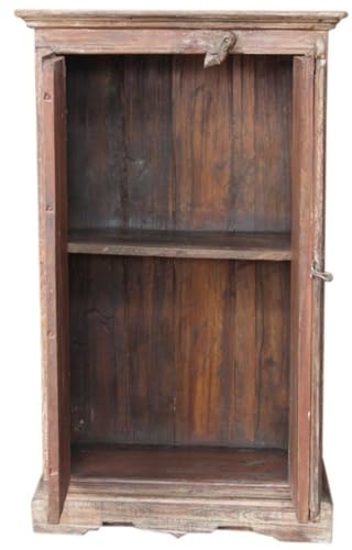 GURU SHOP Vintage Beistellschrank, Kommode, Nachttischschrank, Flurschrank - Modell 106, 104x63x29 cm