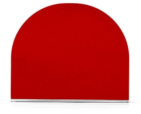 JUMBEAR Servilletero de color rojo para mesas, elegante soporte para servilletas de papel de placa acrílica, soporte para servilletas de papel para decoración de restaurantes, accesorios de cocina y