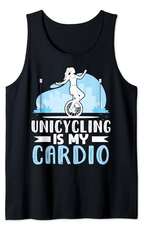 Einrad Fahrrad Lustiges Training Lernen Radfahren Tank Top