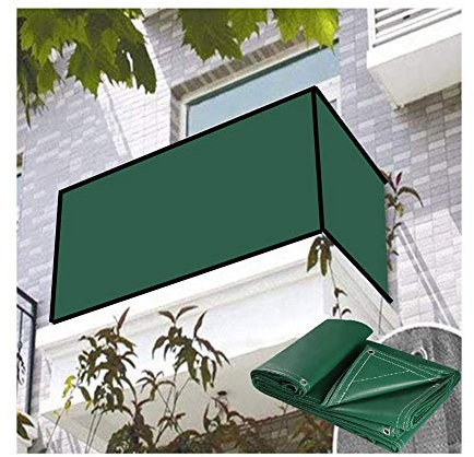 Clôture De Panneaux D'intimité, Tissu Ignifuge Ignifuge Écran De Clôture De Confidentialité avec Oeillets Robuste 560 GSM pour Patio Et Terrasse Extérieure, 66 Tailles (Couleur