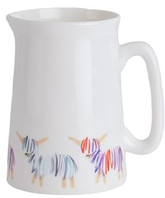 Lovely Hairy Coo Scottish Highland Cow Small Pitcher Milk Jug