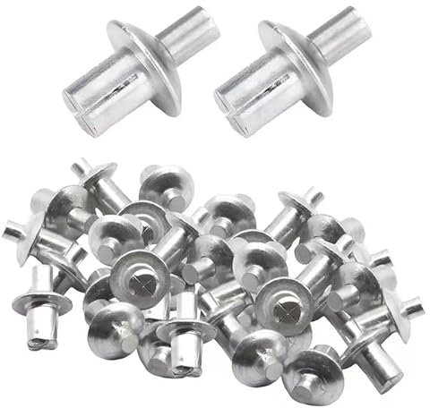 100/200/300 Stück Aluminium Kernnieten mit Rundem Kopf,Aluminium Nägel,Aluminium-Spreiznieten Mit Schlagtyp,Spreiznieten Aus Aluminium,Antriebsnieten Für Präzisionsinstrumente (300PCS)