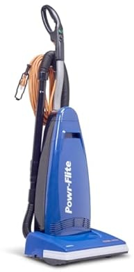Powr-Flite Rigel Pro Commercial Vacuum Cleaner - High Performance Cleaning Machine for Professional Use. Onboard Tools, 3 Stage Filtration, Blue, PV100-W14-U