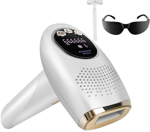 IPL Haarentfernungsgerät 3-in-1 Laser Epilierer Max 15J für Frauen Männer, Gesicht Bikini Bein Körper Schönheit