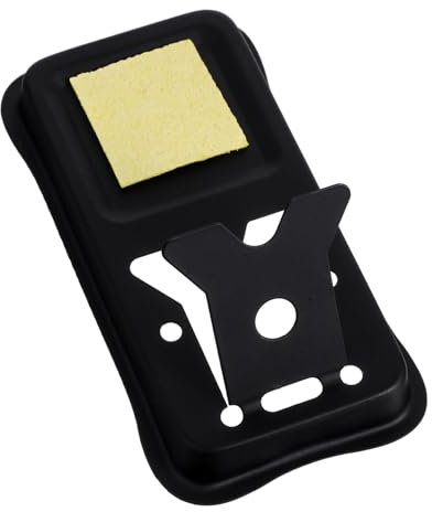 BELLIFFY Soldering Iron Stand Sponge Holder for Electronics Safe Mount and Storage Ys Design Metal Construction