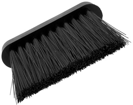 Warmhm Fireplace Cleaning Brush Set Hand Sweeper Mini Dustpan and Replacement Head for Chimney and Ash Removal for European Style Homes and Hearth Maintenance