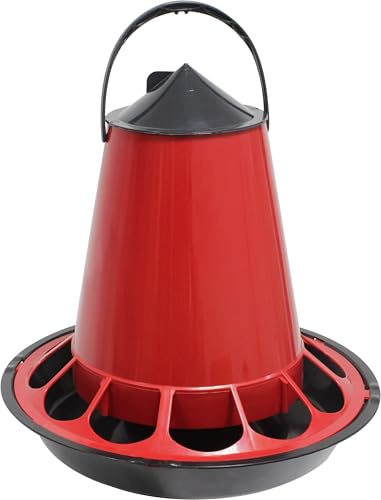 Vogelfutterstation – Kapazität von 5 kg, aus robustem Kunststoff, leicht zugängliches Design für Vögel, ideal für den Außenbereich