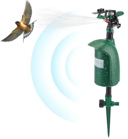 Ahuyentador de Animales con Detector de Movimiento de 120°