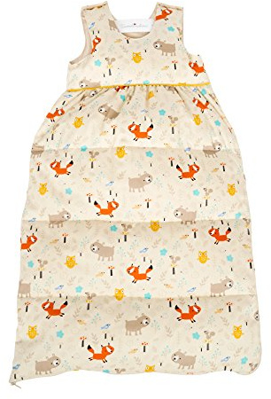 Tavolinchen Babyschlafsack Daunenschlafsack Füchslein Kinderschlafsack Ganzjahresschlafsack - 90cm