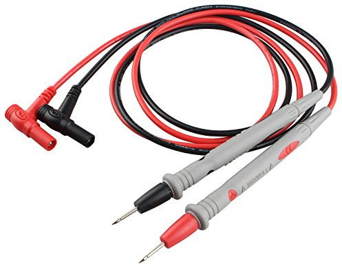 HALJIA Digital Multimeter 1000 V 10 A Test Lead Probe Kabel Draht (2 Pcs)