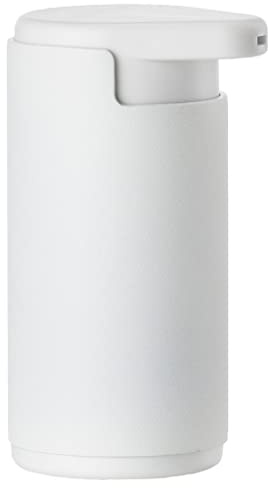 Zone Denmark Rim Seifenspender, Durchm. 8,7 cm, Höhe 14,4 cm, Weiß