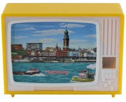 Freak Scene Gucki - klick-Fernseher - Hamburger Sehenswürdigkeiten - Hamburg - gelb