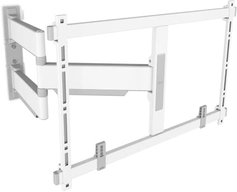 Vogel's Elite TVM 5645 Schwenkbare Flachprofil-TV-Wandhalterung, 40-77 Zoll | Stark Trotz Schlankem Design, Bis Zu 180° Schwenkbar, 45 kg Tragkraft, TÜV-Zertifiziert, VESA 600x400, Präzise Nachjustierung
