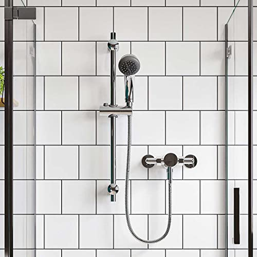 Gainsborough Exposed Sequential Mixer Shower - Manual Sequential Control, High Flow Rate, Surface-Mounted Installation, Single-Spray Handset & Universal Compatibility