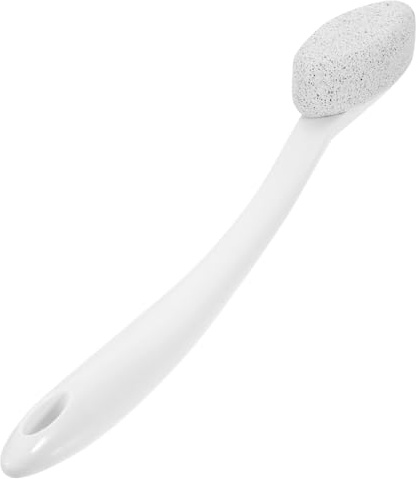CIMAXIC Pediküre Fußfeile Bimsstein Tragbarer Hornhautentferner Mit Langem Griff Ergonomisches Design Für Effektive Fußpflege Für Rissige Fersen Und Abgestorbene Haut Wiederverwendbar