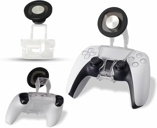 NBCP Magnetic PS5 Controller Telefon Mount Clip für PlayStation 5 DualSense Controller, verstellbare Mag-Safe Halter Zubehör für iPhone und Android Handys, Ultra-Starke Magnete, 360° Rotation