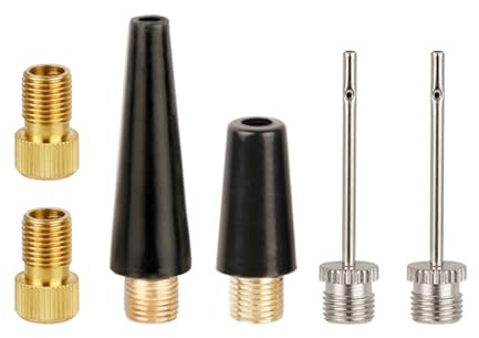 Limtula Nadel Aufblasen Kugel Reifen Pumpen Adapter Set Luft Düse Pumpen Adapter Kugel Pumpen Nadel Für Sport Kugel Und Fahrräder