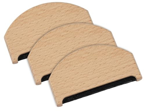 3 Pezzi Pettini in Cashmere Levapelucchi, Marrone | Pettine in Cashmere, Portatile Pettine Lana Maglione Lanugine Rimozione, Togli Pallini Lana Leva Pallini Maglioni per Vestiti