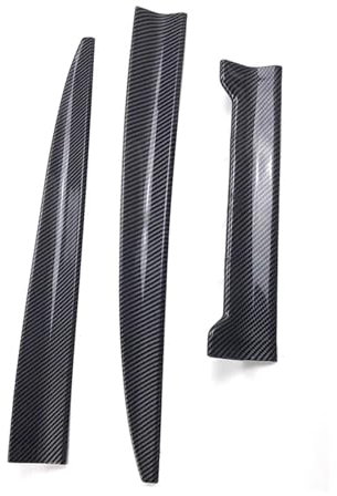 Auto Spoiler Wing Für Benz W204 W205 W213 Auto Universal Heckspoiler Kofferraum Dachspoiler(Model-A Carbon Look)
