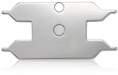 Litorange 1PC Universalschlüssel für BLANCO Kartuschenabdeckung 139219-304 Edelstahl Kartuschenschlüssel & Kartusche 35mm Ersatzteile, Wasserhahn Reparatur – Langer Griff