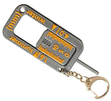 Misuratori di profondità per pneumatici per pneumatici per auto Misuratori di profondità Misuratore di rilevamento dell'usura automatica Pinze a penna 0-10 mm Strumento di misurazione per pneumatici