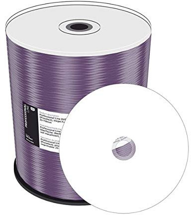 Cd-r mediarange prof.line proselect ff inkjet blanco 100 uds