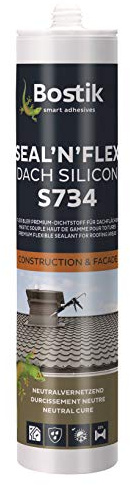BOSTIK S734 Seal´n´Flex Bau Dach Silikon Transparent - 300ml