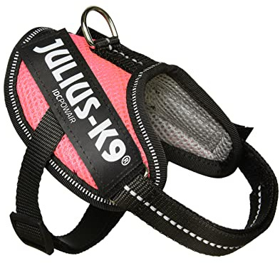 Julius-K9, IDC Powair Hundegeschirr, Größe: 2XS / Baby 2, Pink