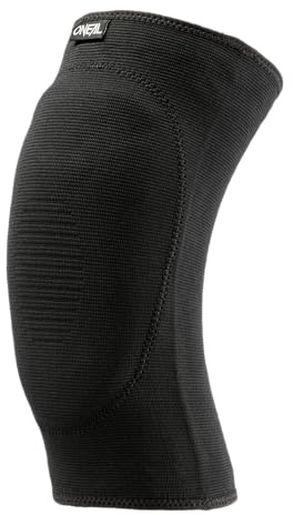 O'NEAL | Knieprotektor | BMX MTB Downhill | Atmungsaktive- und schnell trocknende Materialien | SUPERFLY Knee Guard V.24 | Erwachsene | Schwarz Weiß | Größe S