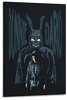 Donnie Darko Art Horror-Film-Poster Poster Coole Kunstwerke Malerei Wandkunst Leinwanddrucke Hängende Pi