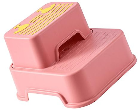 Cabilock Kinderhocker rutschfest Badezimmer-fußhocker Für Kleinkinder Tritthocker Abnehmbar Fußhocker Zum Waschen Zähneputzen Hochwertiges Stabiles Material