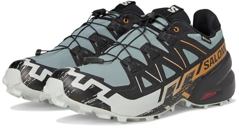 Salomon Sense Ride 5 GTX Trailrunningschuhe India Ink/Carbon/Dragon Fire UK 9,5 - EU 44