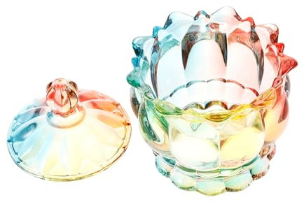 Zerodeko Tarro De Vidrio Con Tapa Para Almacenamiento De Dulces Para Bodas y Fiestas Decoración Elegante Para Buffets y Eventos Especiales