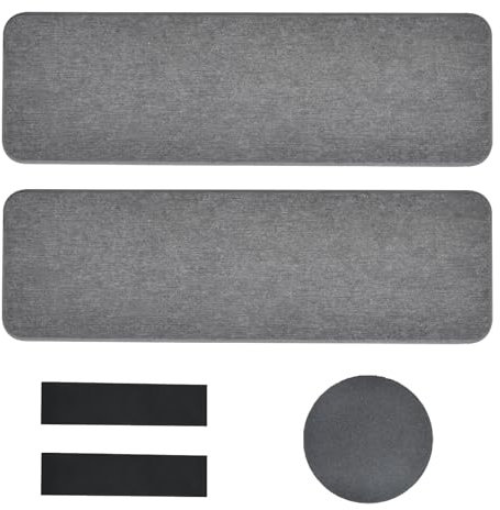 volumoon Lot de 2 Tapis de Pierre Absorbante, Pierre à Séchage Rapide, Plateau Antidérapant en Diatomite, Dessous de Verre Absorbant l'eau, Plateau de Rangement pour Salle de Bain, Cuisine
